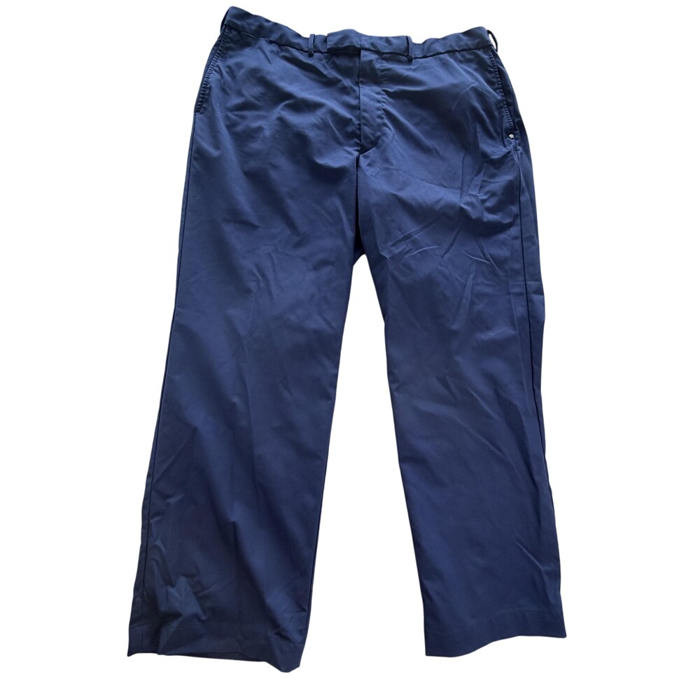 RLX Ralph Lauren Pants Mens 40x29.5 Blue Polyester Golf Khakis Lightweight Tech